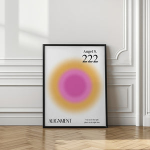 Tablou înramat „Angel Number 222” de Amélie