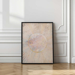 Tablou înramat „Boho Sun Rays” de Sarah Manovski