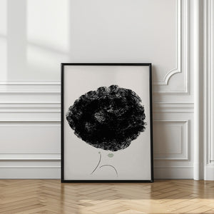 Tablou înramat „Green Lips” de Pictufy Studio II