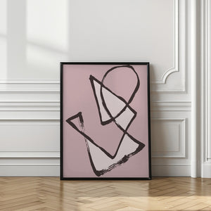Tablou înramat „Abstract Shapes” de Pictufy Studio II