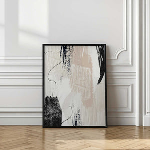 Tablou înramat „Brush strokes-3” de Sally Ann Moss