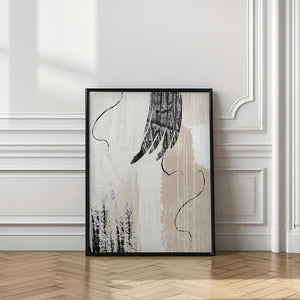 Tablou înramat „Brush strokes-2” de Sally Ann Moss