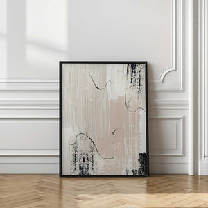 Tablou înramat „Brush strokes-1” de Sally Ann Moss