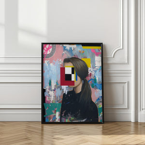 Tablou înramat „Girl 1” de Famous When Dead
