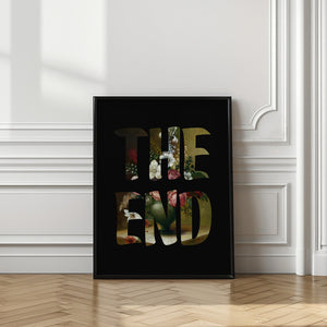 Tablou înramat „The End” de Famous When Dead