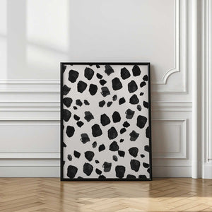 Tablou înramat „Love Black” de Sally Ann Moss
