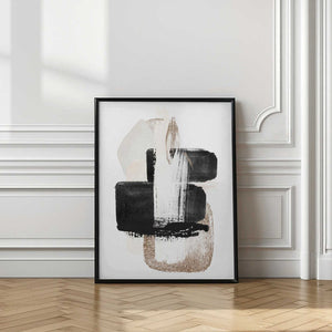 Tablou înramat „Brush Strokes-3” de Sally Ann Moss