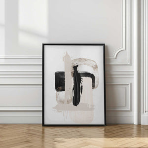 Tablou înramat „Brush Strokes-2” de Sally Ann Moss