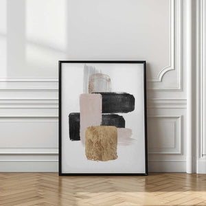 Tablou înramat „Brush Strokes-6” de Sally Ann Moss