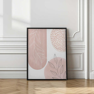 Tablou înramat „Love Pink-2” de Sally Ann Moss
