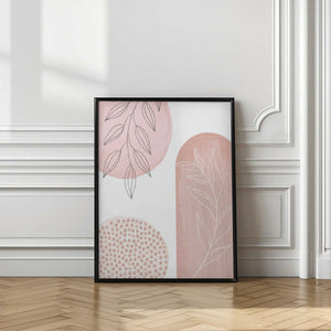 Tablou înramat „Love Pink-1” de Sally Ann Moss