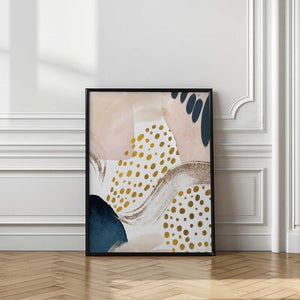 Tablou înramat „Smooth Abstract-3” de Sally Ann Moss