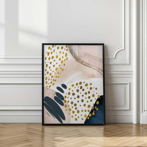 Tablou înramat „Smooth Abstract-1” de Sally Ann Moss