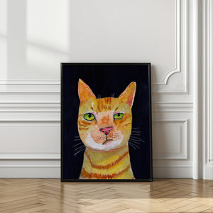 Tablou înramat „Ginger Cat” de Sharyn Bursic