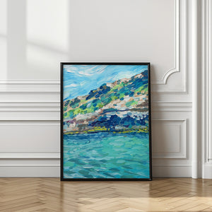 Tablou înramat „Palma” de Pauline Wegman | Key and Sea Creative