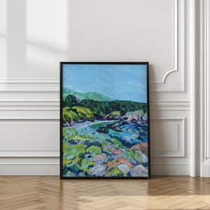 Tablou înramat „Point Lobos” de Pauline Wegman | Key and Sea Creative