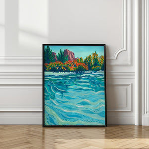 Tablou înramat „Sedona” de Pauline Wegman | Key and Sea Creative