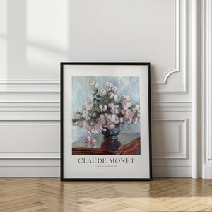 Tablou înramat „Chrysanthemums” de Claude Monet