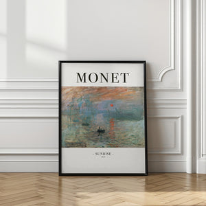 Tablou înramat „Sunrise 1872” de Claude Monet