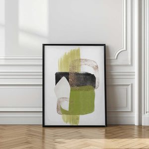 Tablou înramat „Green Dream-2” de Sally Ann Moss