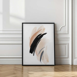 Tablou înramat „Simple Beige-2” de Sally Ann Moss
