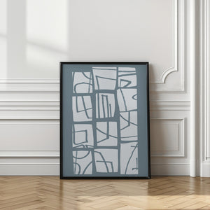 Tablou înramat „Shapes and Lines” de Dan Hobday
