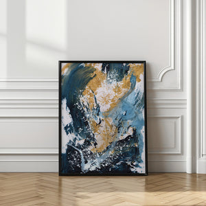 Tablou înramat „Golden Sea” de Dan Hobday
