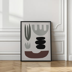 Tablou înramat „Shapes” de Dan Hobday
