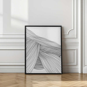 Tablou înramat „Waves” de Dan Hobday