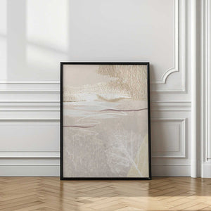 Tablou înramat „Calm Ivory-3” de Sally Ann Moss