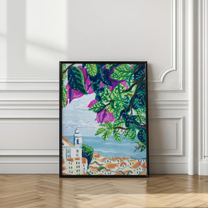 Tablou înramat „Lisbon” de Pauline Wegman | Key and Sea Creative