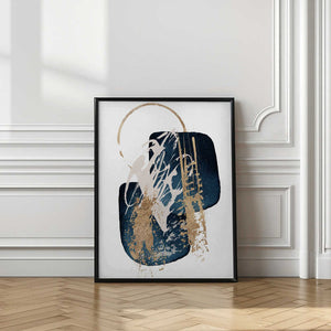 Tablou înramat „Stunning  Blue-2” de Sally Ann Moss