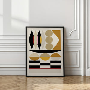 Tablou înramat „Abstract composition 25” de NKTN