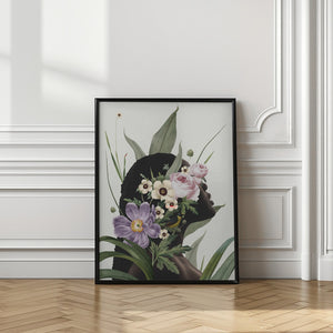 Tablou înramat „Purple flower” de Frida Floral Studio