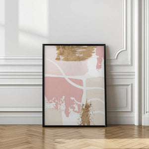 Tablou înramat „Pride of Pink-2” de Sally Ann Moss