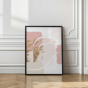 Tablou înramat „Pride of Pink-1” de Sally Ann Moss