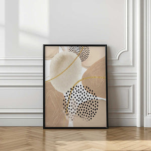 Tablou înramat „Jealous Beige-2” de Sally Ann Moss
