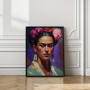 Tablou înramat „Vibrant Elegance” de Treechild
