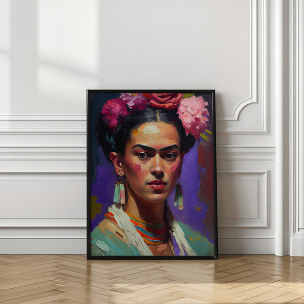 Tablou înramat „Vibrant Elegance” de Treechild