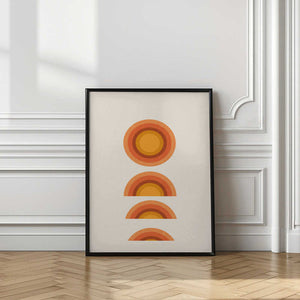 Tablou înramat „Sunset Echoes” de THE MIUUS STUDIO