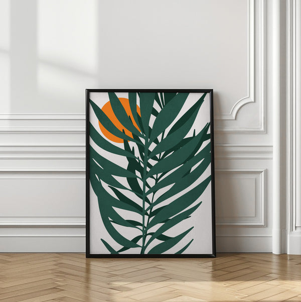 Tablou înramat „Little Miss Sunshine” de Kubistika