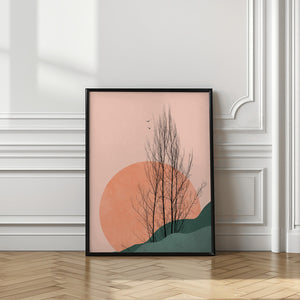 Tablou înramat „Sunset Memories” de Kubistika