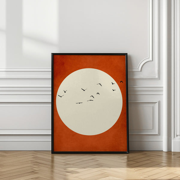 Tablou înramat „Warming Feelings” de Kubistika