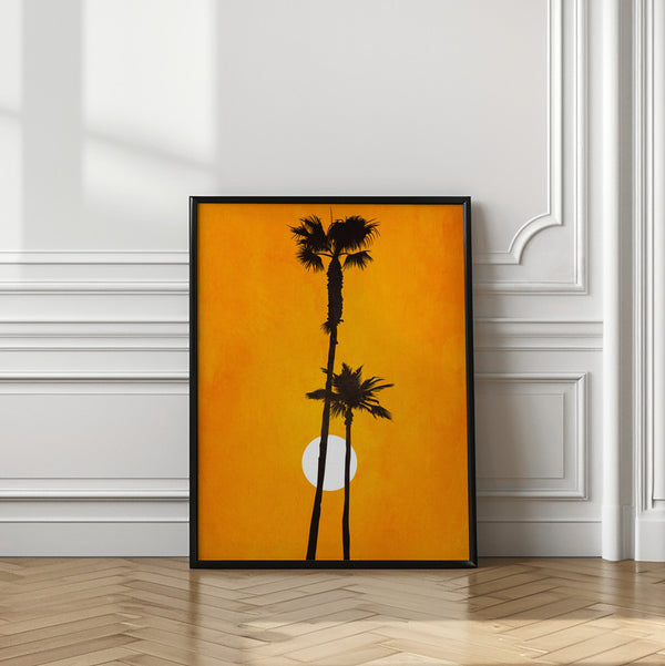 Tablou înramat „Sunshine Paradise” de Kubistika