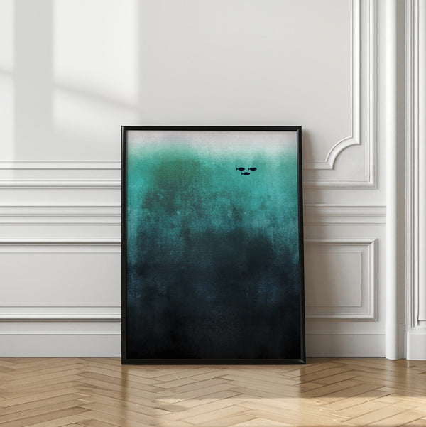 Tablou înramat „Little Family” de Kubistika