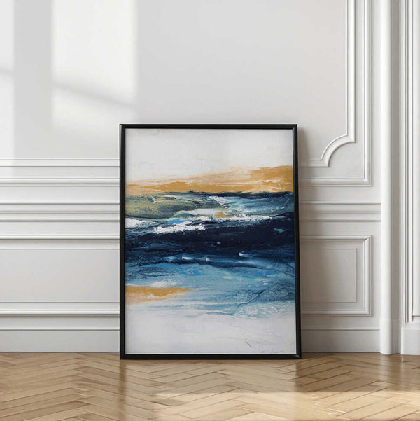 Tablou înramat „Rainbow Stripes 2” de Alyson Storms