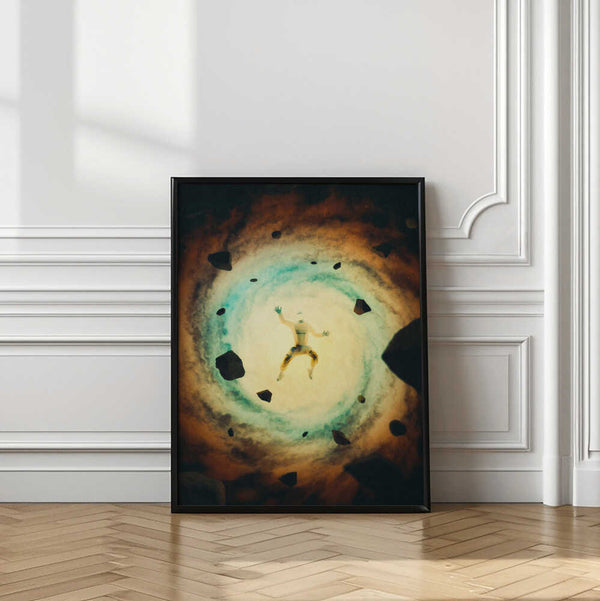 Tablou înramat „Falling Behind” de Taudalpoi