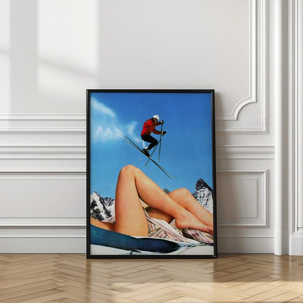 Tablou înramat „The Big Jump” de Taudalpoi