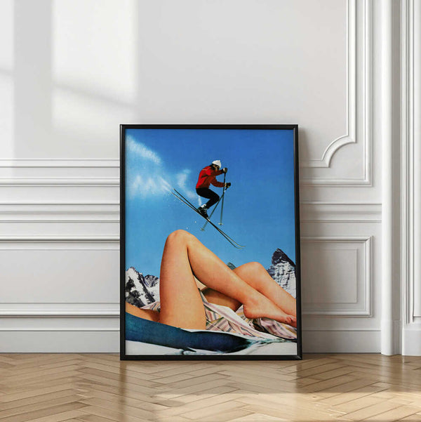 Tablou înramat „The Big Jump” de Taudalpoi