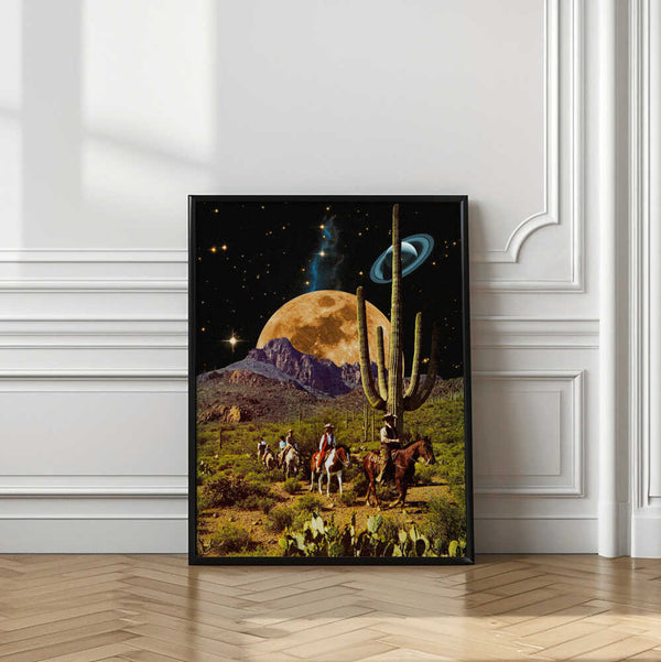 Tablou înramat „Space Cowboys” de Taudalpoi